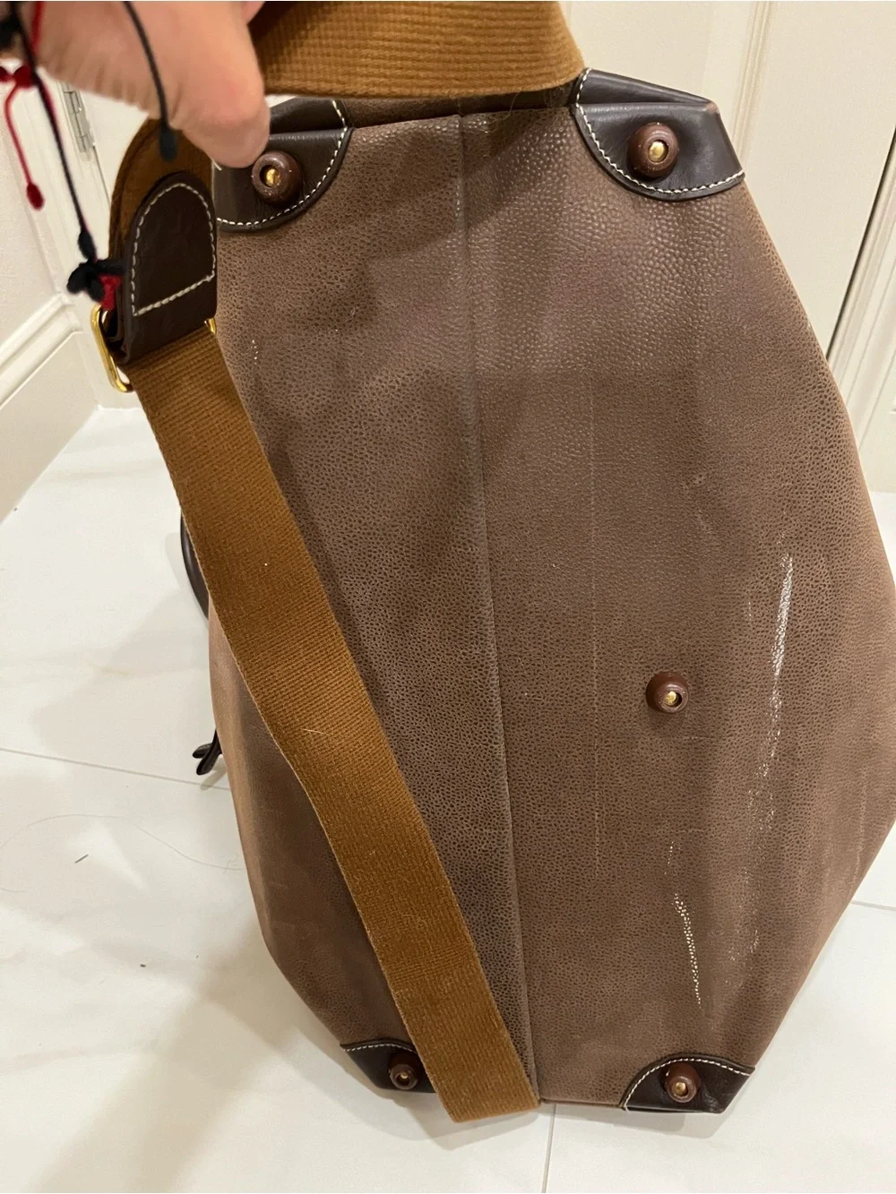 BRIC’S Classic Brown Weekender Bag - Men